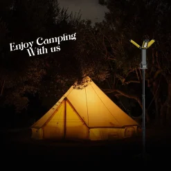 Toby's VIP 11 Max Camping Light Best For Outdoor Party Picnic Barbeque On Desert Multifunctional Sanara Light With Built in Rechargeable Battery Facility - Image 5