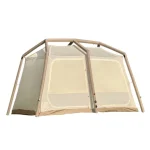 Tobys Inflatable-04 Camping Tent with Pump 4-6 Person Glamping Tents Luxury Cabin Tent with Mesh Windows Doors