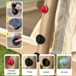 Tobys Inflatable-04 Camping Tent with Pump 4-6 Person Glamping Tents Luxury Cabin Tent with Mesh Windows Doors - Image 6