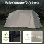 Tobys Inflatable-04 Camping Tent with Pump 4-6 Person Glamping Tents Luxury Cabin Tent with Mesh Windows Doors - Image 4