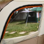 Toby's New 4-6 person double layer outdoor camping tent, A bedrooms and a living room, family cabin (Khaki) - Image 5