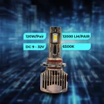 Tobys LX 60 2 Pieces Car LED Headlight Original 60W/piece Power 6000/piece Lumens With Color Temperature 6500K - Image 7