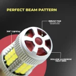 Tobys Super Bright Low Power 1157 40SMD LED Bulbs with 3030 Chip replacement for Back Up Reverse Brake Lights (White) - Image 2