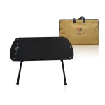 Toby?s Camping Table 06 ?Foldable 75x35x45cm Portable Table for Outdoor Camping Barbecue Picnic Lightweight Durable Easy-Carry Modern Design Travel Essential