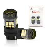 Tobys Super Bright Power T20 3156 42SMD LED Bulbs with 2835 Chip replacement for Back Up Reverse Brake Lights (White)