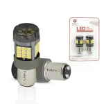 Tobys Super Bright Power T20 1157 42SMD LED Bulbs with 2835 Chip replacement for Back Up Reverse Brake Lights (White)