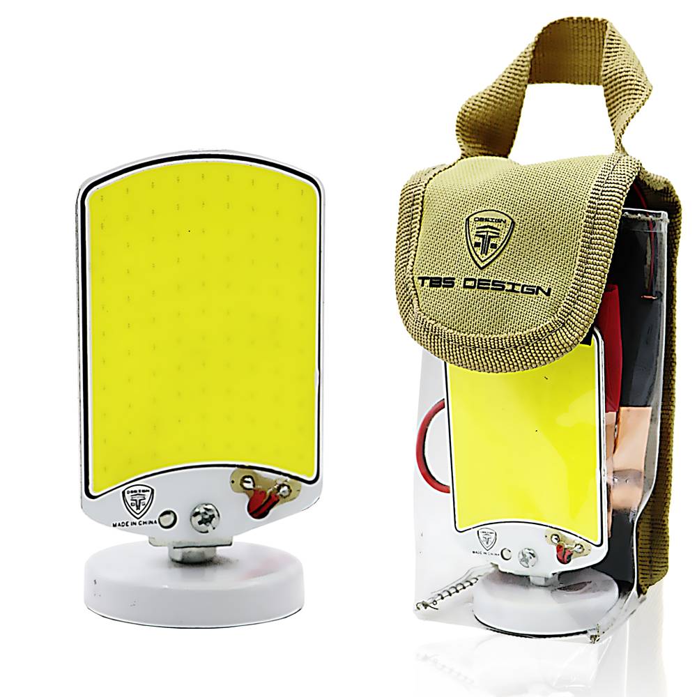 1-2-6.jpg TBS DESIGN New CRL-B03 360? Light Portable Work Light LED Camping Lantern Multicolor with Magnetic Base - Image 1