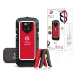 Toby's X22 16000mAh and 59.2WH Jump Starter with 2500A Peak, 30W PD Fast Charging Power Bank For 8 Cylinder Vehicles
