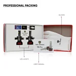 TBS DESIGN M8Pro 9007 2 Pieces Car LED Headlight Original 110W/Pair Power Pure White 6000K Color Temperature - Image 10