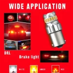 Amber Bulbs For Reverse Lights 1156 23smd, Brake, Signal, Parking Lights, Super-Bright and High Lumen output 625Lm - Image 5