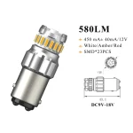 Amber Bulbs For Reverse Lights 1157 23smd, Brake, Signal, Parking Lights, High Lumen output 580Lm with Low Power Consumption - Image 4