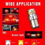 Amber Bulbs For Reverse Lights 1157 23smd, Brake, Signal, Parking Lights, High Lumen output 580Lm with Low Power Consumption - Image 5
