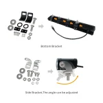 12 Inches Light Bar 56W Light Bar Spotlight - Image 6