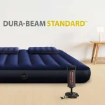 Dura-Beam Standard Series Prestige Downy Inflatable Airbed 2 Pillows and Pump 2 in 1 Extra Wide Valves (152*203*25cm) - Image 3