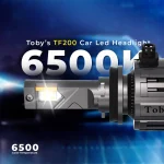 Tobys TF200 2 Pieces Car LED Headlight Original 200W/piece Power 20000/piece Lumens With Color Temperature 6500K - Image 2