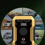 Toby's X21 Jump Starter with Compressor for Cars 10000mAh and 37WH Best Power Bank for Electronic Devices - Image 2