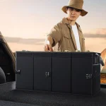 Toby's Car Trunk Organizer Foldable Waterproof Multi-Compartment Car Storage Organizer with Foldable Cover Reflective Strip - Image 2