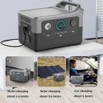 Toby's TBS-136A Portable power station Multiple inputs and outputs for outdoor and home use - Image 2