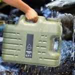 Toby's Camping Water Container with Spigot 4.9 Gallon Water Jug Large Water Storage Containers Truly No Leakage Water Tank BPA Free Portable Emergency Can for Car Driving Camping Hiking - Image 5