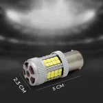 Tobys Super Bright Low Power 1156 40SMD LED Bulbs with 3030 Chip replacement for Back Up Reverse Brake Lights (White) - Image 3