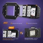 2 Pcs 18W Spot Light Mount LED For Off-road Work Light - Image 2