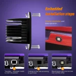 2 Pcs 18W Spot Light Mount LED For Off-road Work Light - Image 4