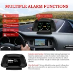 P19 Car HUD Head Up Display OBD2 GPS Additional Meter, Multi-Functional, Car Voltmeter, Water Thermometer, RPM, Boost Meter, OBDII - Image 3