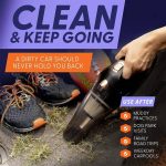 Toby's 12V Wireless Handheld Dustbuster Auto Car Vacuum Cleaner - Image 4