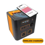 Toby's TBS 150A Power Station Wireless Charger 150000mAh Portable Power Station With Inverter And 555W Output Frequency - Image 2