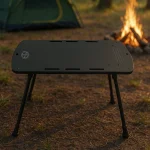 Toby?s Camping Table 06 ?Foldable 75x35x45cm Portable Table for Outdoor Camping Barbecue Picnic Lightweight Durable Easy-Carry Modern Design Travel Essential - Image 3