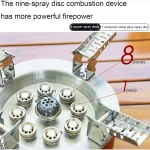 Toby's New Alloy Portable Picnic Camping Stove Windproof Design Gas Cooking Burner with Piezo Ignition and Carrying Case Foldable Stove for Outdoor Backpacking/Hiking/Picnic/Car - Image 4