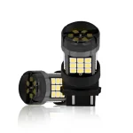 Tobys Super Bright Power T20 3157 42SMD LED Bulbs with 2835 Chip replacement for Back Up Reverse Brake Lights (White) - Image 2