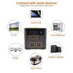 Toby's TBS 150A Power Station Wireless Charger 150000mAh Portable Power Station With Inverter And 555W Output Frequency - Image 3