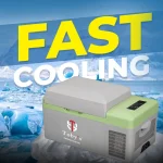 Toby's TR-15 Portable Mini Freezer 12 Volt Refrigerator 10 Quart (15 Liter) Fast Cooling 12V Car Fridge -4?~68? Car Cooler 12/24V DC for Outdoor Camping RV Truck Boat - Image 4