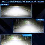 Tobys New TL3 H7 Led Headlight Bulbs with Mini Projector Lens High/Low beam DC12V 6500K white light - Image 5