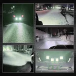 2 Pieces Laser Light 80W High Output Work Laser Projector Light 3 Inch Spot Light For Off-road, Die-Cast Aluminum Housing Material with IP67 Waterproof Rating - Image 7