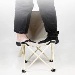 Tobys Camping Chair-10 Ultralight Portable Folding Light Aluminum Chair with Nylon Seat and Lightweight Carrying Bag for Outdoor Travel - Image 5