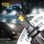 Tobys TF200 2 Pieces Car LED Headlight Original 200W/piece Power 20000/piece Lumens With Color Temperature 6500K - Image 5