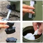 Toby's Camping Water Container with Spigot 4.9 Gallon Water Jug Large Water Storage Containers Truly No Leakage Water Tank BPA Free Portable Emergency Can for Car Driving Camping Hiking - Image 3