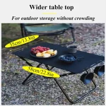 Tobys Set of 4 Folding Chairs With Folding Table - Lightweight Outdoor Camping Chair Table Set With Carry Bag Perfect For Outdoor - Image 8