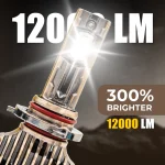 Tobys LX 60 2 Pieces Car LED Headlight Original 60W/piece Power 6000/piece Lumens With Color Temperature 6500K - Image 2
