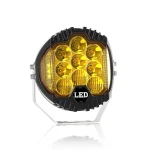 Toby's 60W Amber Dual Side Shooter LED Work Light Combo Light Floodlight Spotlight With Angle Eye