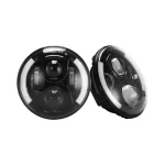 Jeep 7 inch LED Headlight Halo Angel Eyes, JP 7 WY, Round Hi/Lo Beam Headlight Yellow Signal - Image 2