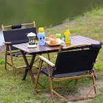 Toby's Table-01 Sturdy Foldable Wooden Table with 6 Legs for Versatile Use in Indoor and Outdoor Spaces - Image 7