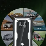 Toby's X15 Jump Starter for Cars 16000mAh and 59.2WH Power Bank for Electronic Devices - Image 8