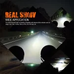 Laser Light High Output Work Laser Projector Light For Off-road 8.5 Inches, IP68 Waterproof Resistance with Die-Cast Aluminum Housing Material - Image 4