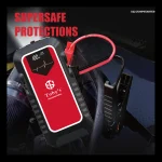 Toby's X22 16000mAh and 59.2WH Jump Starter with 2500A Peak, 30W PD Fast Charging Power Bank For 8 Cylinder Vehicles - Image 6