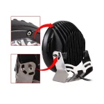 96W LED Work Light Bar Headlamp Spot Flood Light,9 Inches, 8000Lm Lumens, Aluminum Die-Cast Housing Material with IP67 Waterproof Resistance - Image 7