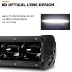 120W 32 Inch 6D Projector Lens LED Light Bar Universal Fitment - Image 2