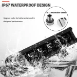 120W 32 Inch 6D Projector Lens LED Light Bar Universal Fitment - Image 6